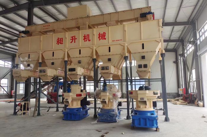 昶升生物質顆粒機生產線